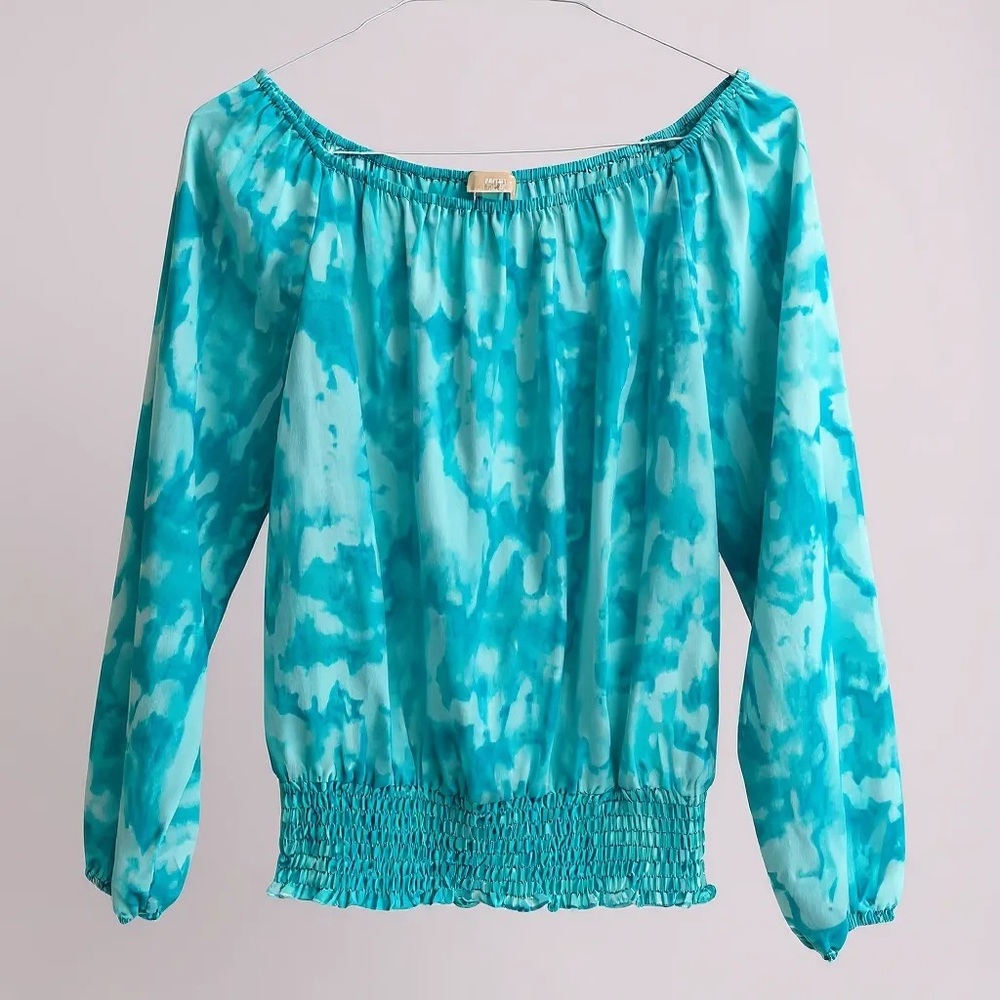 Women’s Elegant Michael Kors Aqua Blue Blouse